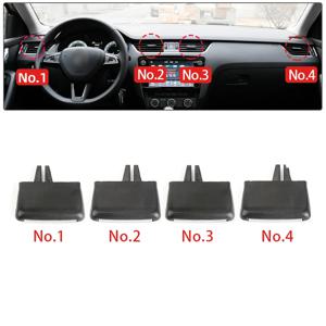 새로운 조정 Plectrum 손잡이 대시 에어 벤트 그릴 Pick Trim Silde Cilp For Skoda Octavia 3 MK3 A7 2018 2019 2020 2015 2016 2017