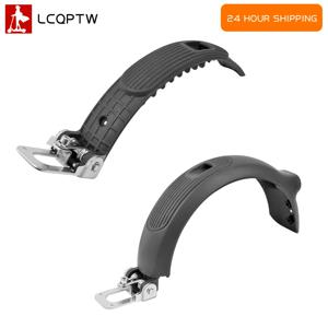 Segway Ninebot 머드 가드 E22 E22D E25 E45 전동 스쿠터 브레이크 브래킷 휠 쉘 조립 부품 용 내구성 후면 펜더