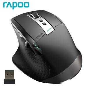 Rapoo MT750L/MT750S 다중 모드 충전식 무선 마우스 인체공학적 3200 DPI Bluetooth 마우스 최대 4개 장치 간 간편한 전환