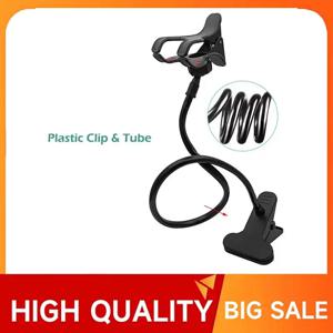 70cm 360 클립 휴대 전화 홀더 스탠드 휴대용 유연한 게으른 침대 데스크탑 브래킷 스마트 폰 책상 침대 마운트 스탠드 기본 지원
