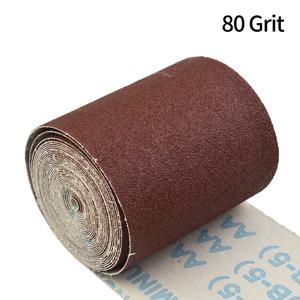 80-600 그릿 사포 롤 10cm X 5meter 에머리 천 롤 목재 가구 금속 연마 도구에 대한 연마 모래 종이 롤