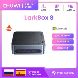 CHUWI LarkBox S MiniPC Intel i3-1220P UHD 그래픽 10 코어 및 12 스레드 16GB RAM 512GB SSD 데스크탑 게임용 컴퓨터 미니 PC