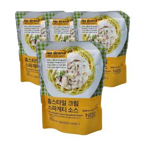 노브랜드 홈스타일 크림 스파게티 소스 400g x 4개