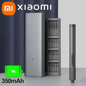 Xiaomi Mijia 전기 정밀 드라이버 키트 2 기어 토크 400 나사 1 Type-C 충전식 자기 알루미늄 케이스 박스