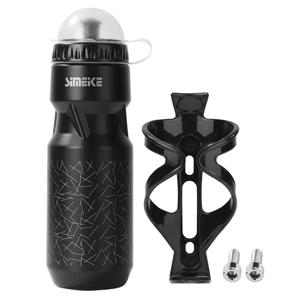 750ml 물병이있는 범용 자전거 병 케이지 산악 도로 자전거 용 경량 자전거 물병 홀더 병 브래킷