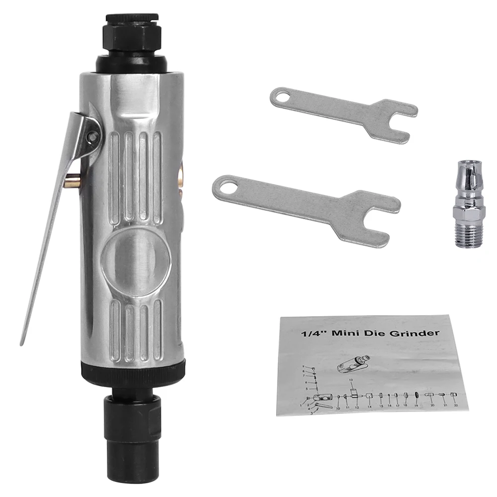 공압 도구 에어 다이 그라인더 전문 그라인딩 키트 조각 연마 조각 도구 90PSI 도구 연마 기계 조각