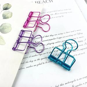 5PCS 멋진 클립 귀여운 편지지 클립 금속 바인더 클립 메모 정리를위한 사무실 클립 HXZ05