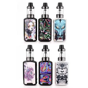 전자 담배 기화기 80W 박스 모드 Vape 포드 키트 2.5ml 탱크 OLED 장치 2200MAh 내장 배터리 전자 담배 연기 Vaper