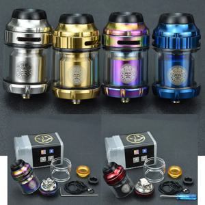 최고의 핫 Zeus X RTA 4.5ml 용량 탱크 지원 단일 듀얼 코일 빌딩 전자 담배 분무기