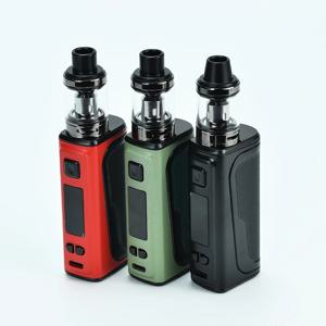 Wolfcoolvape 담배 기화기 키트 120w 모드 키트 전자 담배 Vape 120W 박스 모드 키트 1800mah OLED 스크린 2.5ml Atomize