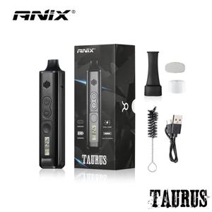 전자 담배 ANIX TAURUS 건조 허브 기화기 세라믹 챔버 온도 조절 기능이 있는 휴대용 개인 모드 담배 허브 Vape