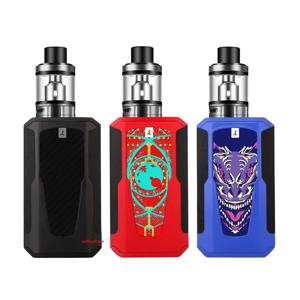 Wolf Coolvape 전자 담배 Vape 120W 박스 모드 키트 1800mah OLED 스크린 E 담배 기화기 키트 2.5ml 분무기 탱크