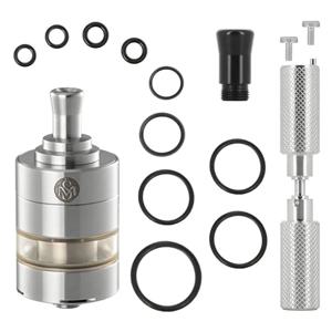전자 담배 Kayfun X 미니 MTL RTA 재구성 가능한 탱크 3.2ml 23mm Aerokon 공기 흐름 분무기 510 스레드 박스 Mod Vape Pen
