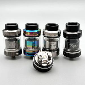 Vape Destiny RTA 분무기 24mm 316SS 2ml/4ml 단일 코일 조정 가능한 재구성 가능한 탱크 vape 기화기 전자 담배 상자
