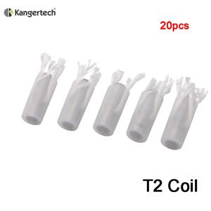 20 개/몫 오리지널 Kanger T2 코일 1.8 2.2 2.5ohm Kanger T2 분무기 Kangertech 코일 t2 전자 담배 코일