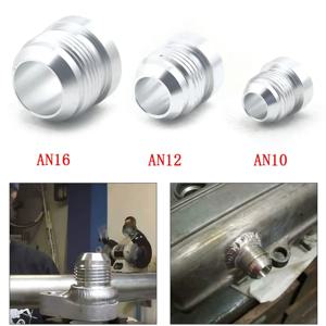 고품질 알루미늄 AN4 AN6 AN8 AN10 AN12 AN16 AN20 Fittting Bung Nut 호스 피팅 자동차 액세서리의 스트레이트 남성 용접