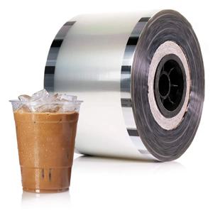 버블 보바 티컵 실러 플라스틱 필름 실러, 투명 PP 필름 2000 컵, 롤 당 90mm, 95mm