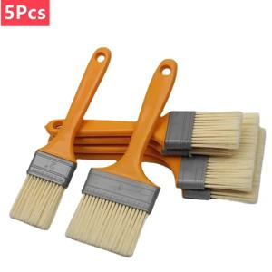 5PCS 플라스틱 손잡이 페인트 브러쉬 벽 및 가구 페인트 도구 세트에 대 한 1/2/3/4/5 인치 그림 브러쉬 아티스트 페인트 브러쉬