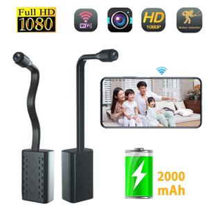 루프 레코드 미니 카메라 1080P HD WiFi 무선 캠 IP 비밀 비디오 레코더 보안 보호 감시 센서 알람 푸시