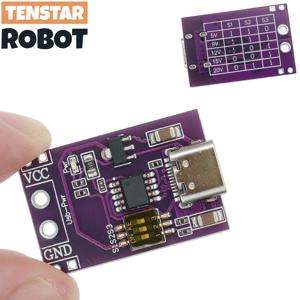 Type-C QC AFC PD2.0 PD3.0-DC 스푸핑 사기 고속 충전 트리거 폴링 감지기 USB-PD 노트북 전원 공급 장치 변경 보드 모듈