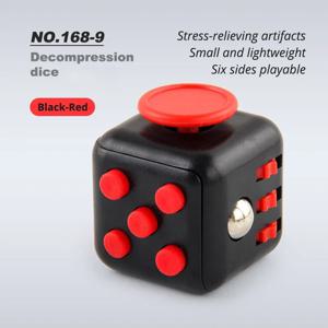 안티 스트레스 릴리프 Toycube 감압 주사위 Fidget 장난감 자폐증 Adhd 장난감 키즈 불안 성인 손가락 끝 완화