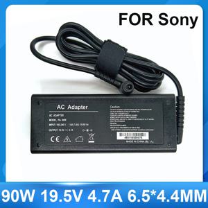 소니 바이오 PCG-61511L VGP-AC19V20 VGP-AC19V29 VGP-AC19V31 VGP-AC19V32 33 용 19.5V 4.7A 90W 6.5*4.4mm 충전기 AC 노트북 어댑터