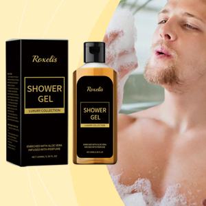 Roxelis 남성 샤워 워시 페로몬 향수 샤워 젤 100ml 페로몬 샤워 젤 알로에 샤워 젤 남여 오래 지속되는 신선함