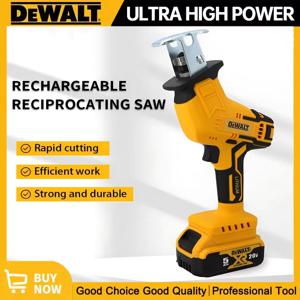 Dewalt 2800RPM 무선 왕복 톱 20V 브러시리스 전기 톱 다기능 금속 목재 파이프 절단 톱 전동 공구