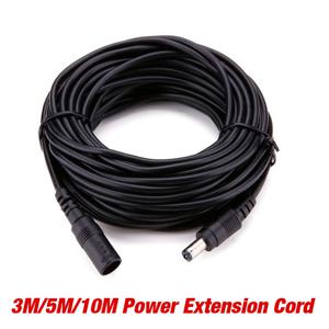 KERUI 10M/5M/3M 5.5mm*2.1mm DC 전원 커넥터 연장 코드 잭 어댑터 리드 케이블 DC 암 수 연장 외부 플러그