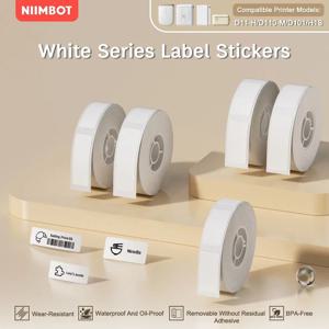 NiimBot D11/D110/D101 야광 스위치 홈 스티커 열 라벨 프린터 용 열 라벨 롤 인쇄 용지