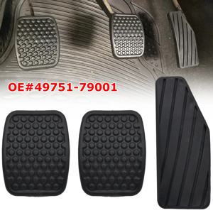 스즈키 스위프트 사무라이 사이드킥 Vitara 트래커 대우 마티즈 티코 용 3Pcs 자동차 브레이크 클러치 가속 페달 고무 패드 커버 키트