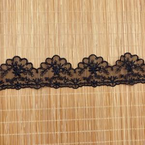 양면 세련된 자수 메쉬 얇은 명주 그물 직물, 의류 레이스 트림, DIY 바느질 꽃, 웨딩 잠옷 액세서리 레이스