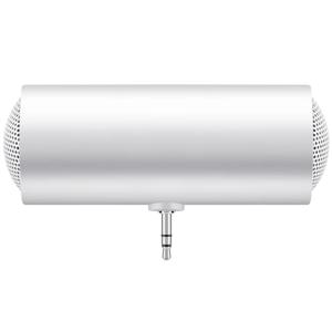 BABQ 3.5mm 잭 스테레오 미니 스피커 휴대용 MP3 음악 플레이어 스피커 앰프 스피커 휴대 전화 태블릿 PC-화이트
