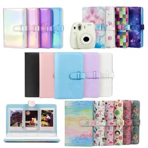 96 포켓 3 인치 미니 필름 사진 앨범 책 이름 카드 홀더 Fujifilm Instax Mini 12 11 9 8 7s 90 LiPlay 카메라 필름 용지
