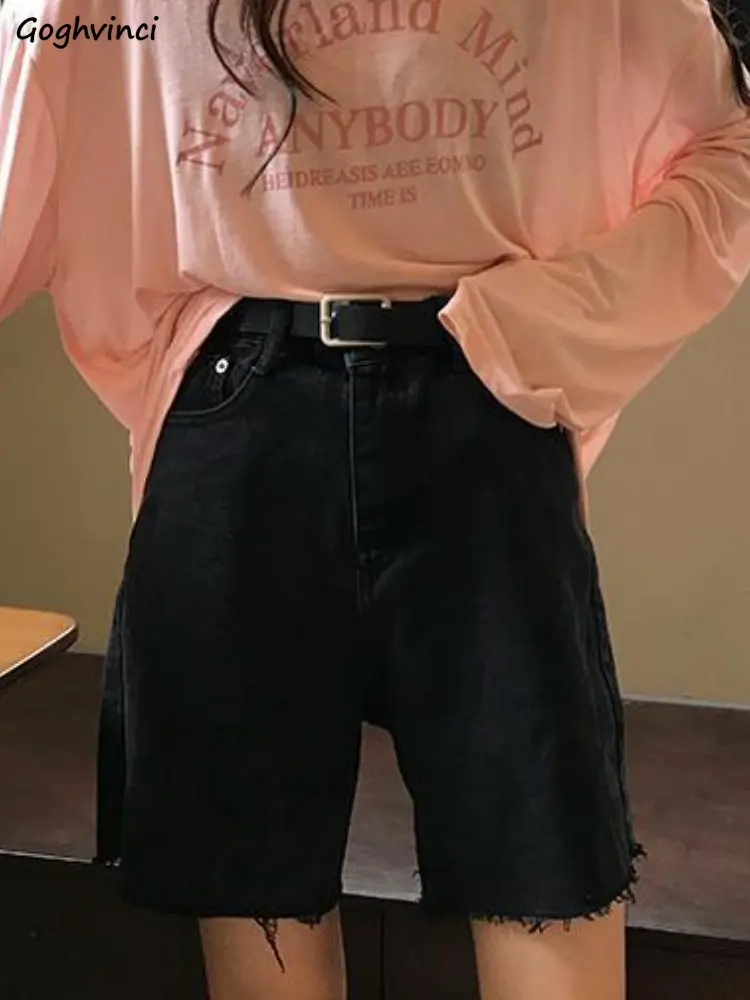 여성용 루즈한 학생용 반바지, 클래식 하라주쿠 스트리트웨어, 레저 휴가 패션, 올매치 얼짱, 데일리 인기 여름 디자인