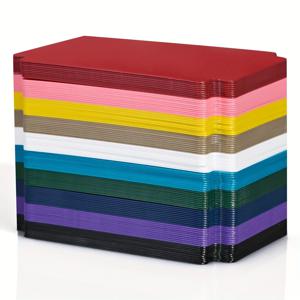 보관함용 트레이딩 카드 분배기, 다색 분배기, 탭이 있는 10색 분리기, TCG 3.76 x 2.75인치에 적합