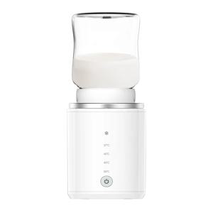N1 아기 젖병 따뜻하게 올인원 USB 충전식 히터 2개의 어댑터가 있는 살균기가 있는 휴대용 무선 우유 히터