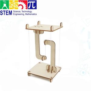 STEM 장난감 과학 기술 DIY 반 중력 Tensegrity 구조 부동 테이블 모델 장난감 물리적 교육 보조 아이 어린이 선물