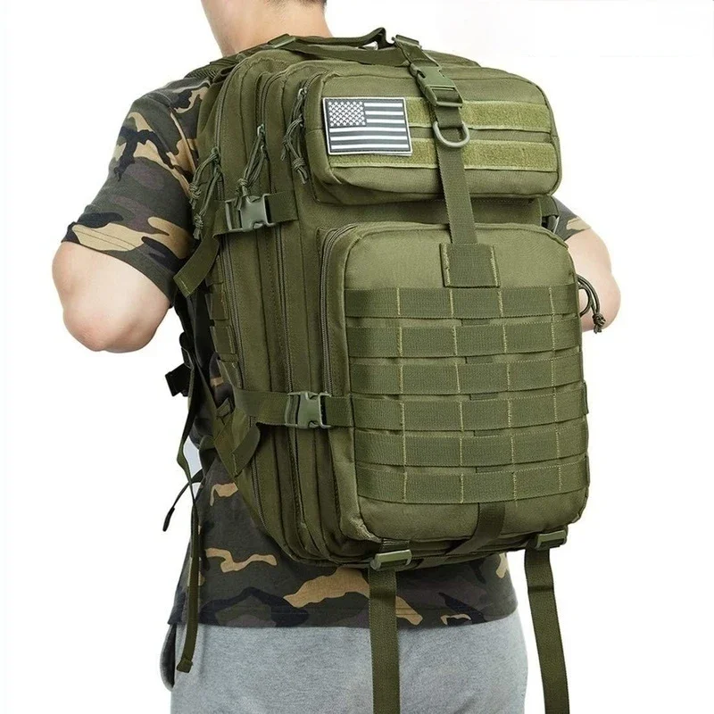 30L/50L 1000D 나일론 방수 전술 배낭, 트레킹, 낚시, 사냥, 야외 활동, 캠핑, 하이킹용