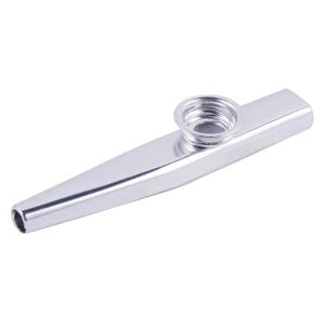 멤브레인 플루트 다이어프램 입 Kazoos 악기가있는 Kazoo 실버 알루미늄 합금