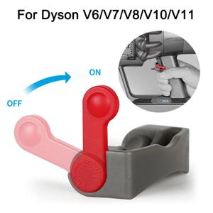 다이슨 V7 V8 V10 V11 진공 청소기 부품 트리거 잠금 장치, 켜기/끄기 전원 버튼 제어 클램프 청소 액세서리, 손 무료