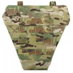 ATFG MC Camo LAP 패널 500D Delustered 나일론 전술 사타구니 보호 MV 하부 복부 플랫폼 파우치 Molle LAP 사타구니 가방