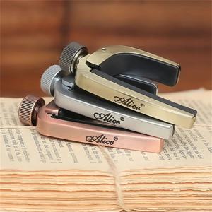 Alice Guitar Capo 조정 가능한 롤러 메탈 일렉트릭 어쿠스틱 기타, 베이스, 바이올린 및 우쿨렐레를 위한 완벽한 퀵 체인지 조정
