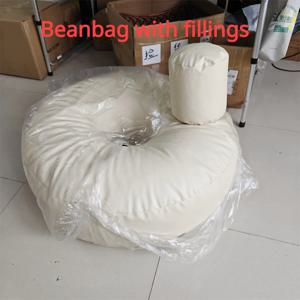 스테인레스 스틸 스탠드 사진 프레임에 대한 충전재가있는 Beanbag 아기 사진 소품 액세서리 신생아 사진 스탠드 쿠션