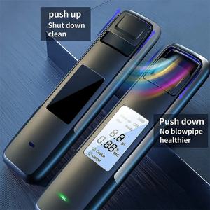 2024 디지털 디스플레이 화면이 있는 비접촉 알코올 테스터 USB 충전식 음주 측정기 분석기 고정밀 음주 측정기
