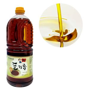 청정식품 통깨 들기름 1.8L 대용량 CJF001-3