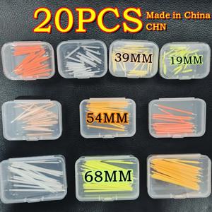 상자 당 20PCS 다색 3V COB LED 필라멘트 3V 에디슨 전구 램프 부품 백열등 다이오드 액세서리 휴일 조명
