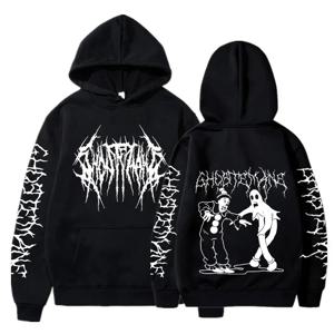 패션 후드 남성 여성 힙합 후드 랩퍼 의류 고딕 재킷 Ghostemane New Sweatshirts