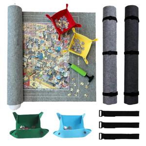 1000~3000pcs 퍼즐 보관 매트 롤업 어린이 발달 게임 부모-자식 상호 작용 휴대용 여행 친화적 인 가방 TMZ
