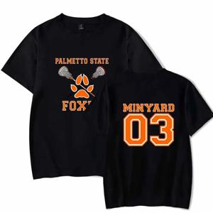 Foxhole Court Palmetto State Foxes 여성 티셔츠 Merch Top 코스프레 회원 WILDS JOSTEN Tee 남성용 여름 티셔츠 키즈 탑